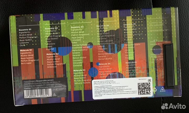 Molecules Escentric оригинал набор новый