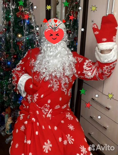 Костюм деда мороза