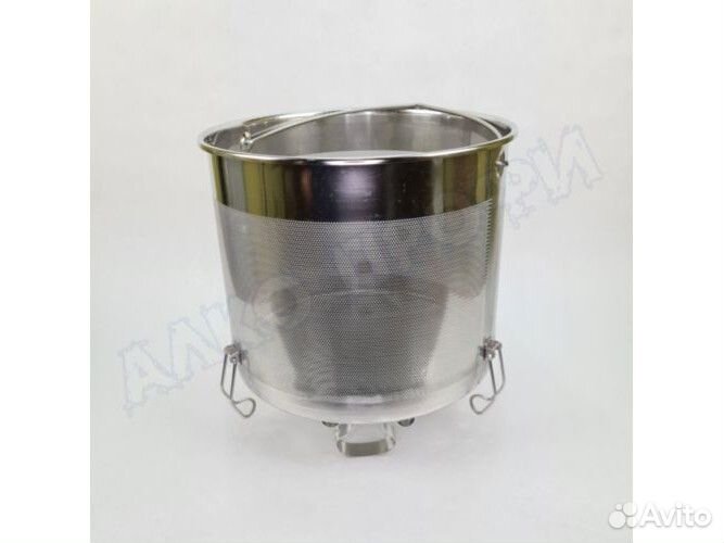 Бункер для затирания солода для куба 37л 36х36см