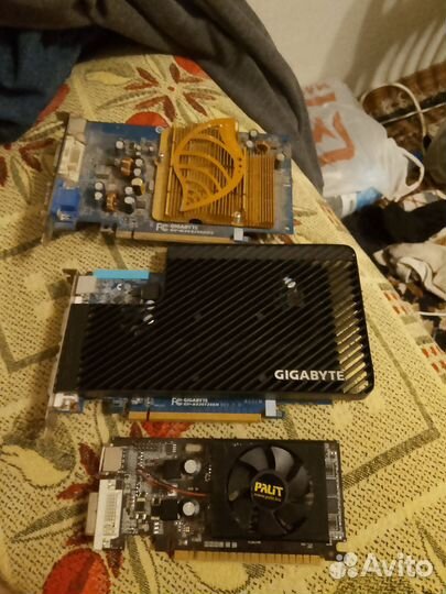 Лот, 2 материнки, бп 350 вт, видеокарта, рабочее