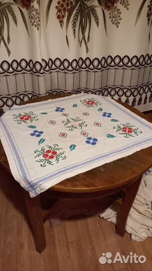 Большие чайные антикварные салфетки