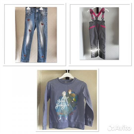 Детские вещи пакетом на девочку 98 104 110