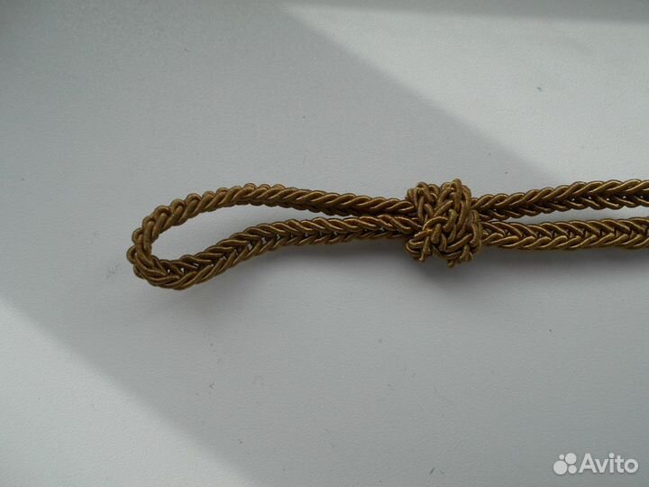 Декоративный шнур для фуражки