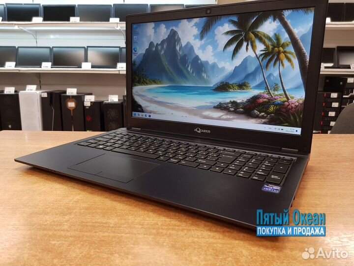Ультрабук Aquarius 15 FHD, Core i5 8250U, DDR4 8Gb