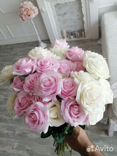 Букет искусственные розы