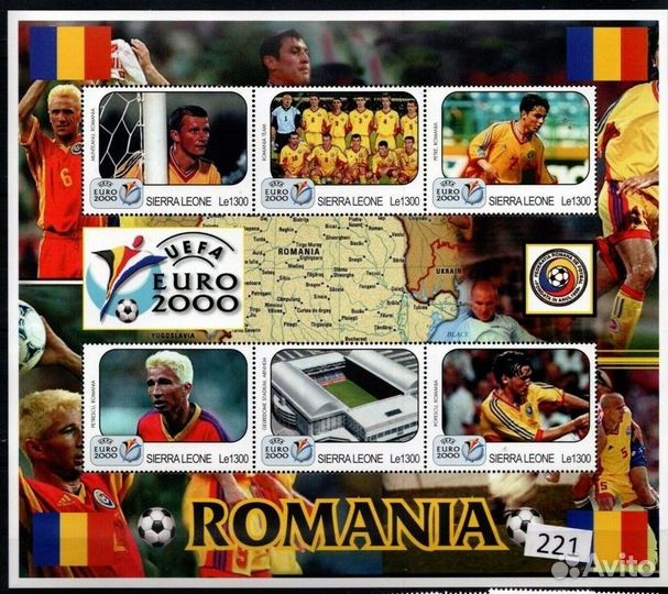 Сьерра-Леоне, 2000. Футбол, че-2000, команда Румынии