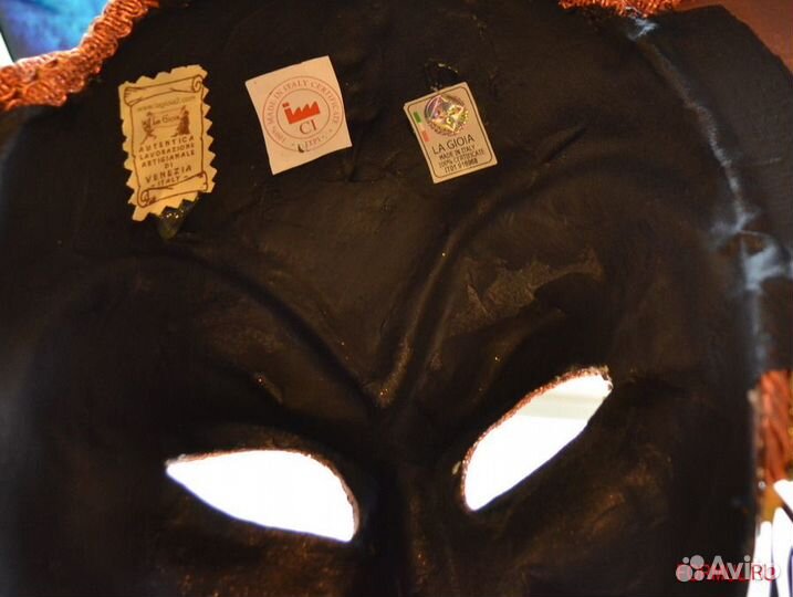 201807 Маска La gioia 611 Tricorno con metalli