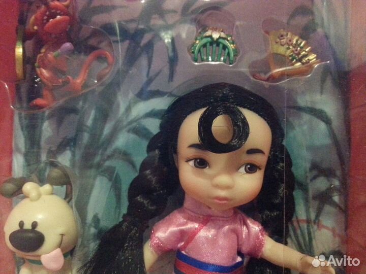 Минианиматоры Ариэль,Рапа Disney Дисней куколки