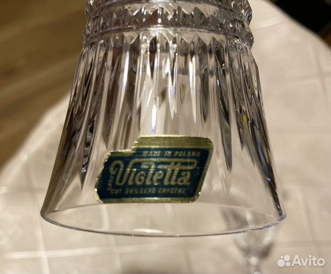 Рюмка штрафная/ колокольчик/хрусталь бокал