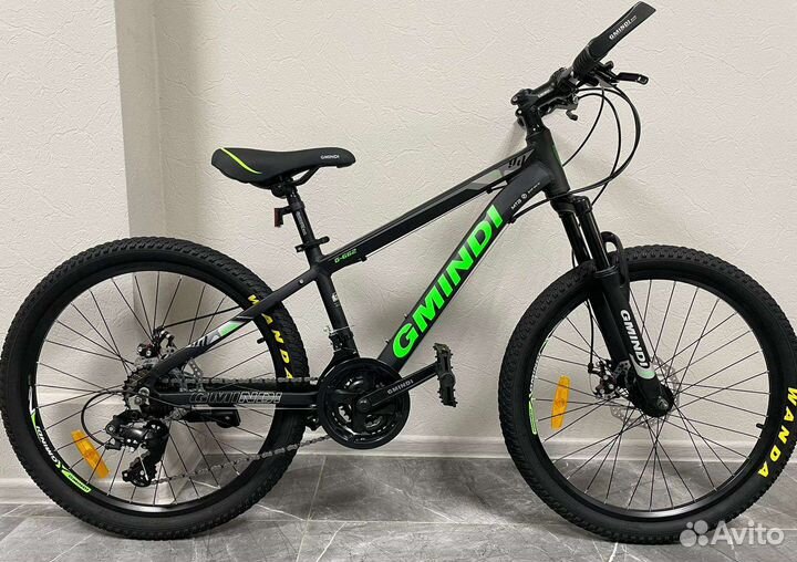 Велосипед новый алюминиевый 24