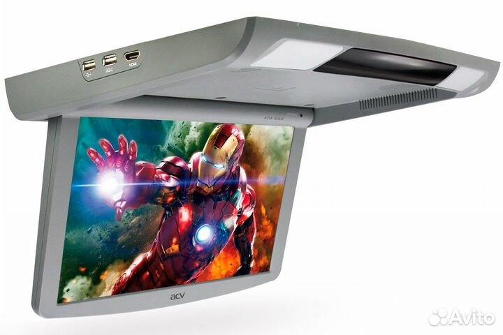 Потолочный монитор USB/SD 15.6