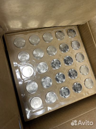 Монеты сочи 25 рублей лучик 2014