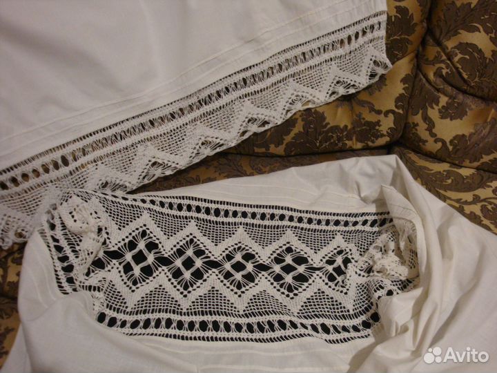 Наволочки с ручной вышивкой СССР