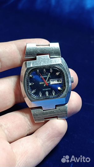 Technos automatic винтажные Швейцарские часы