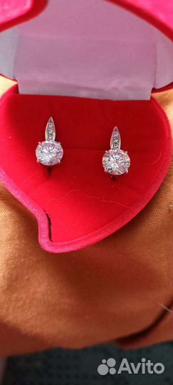 Серьги серебро 925