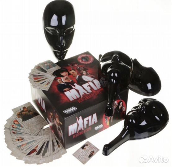 Настольная игра мафия с масками