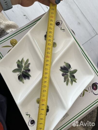 Менажница фарфор