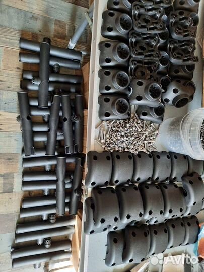 Держатель спиннинга на транец и рейлинг