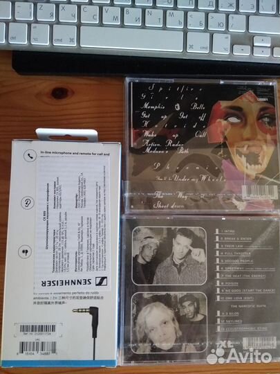 Sennheiser CX 80S / The Prodigy / Scooter CD first