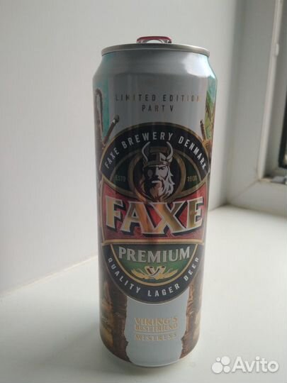 Коллекционные банки от пива faxe