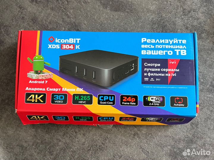 TV приставка iconBIT XDS304K