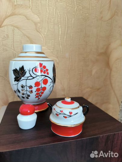 Самовар керамика лфз сувенир