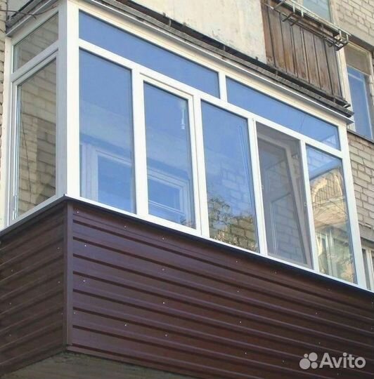 Остекление балконов