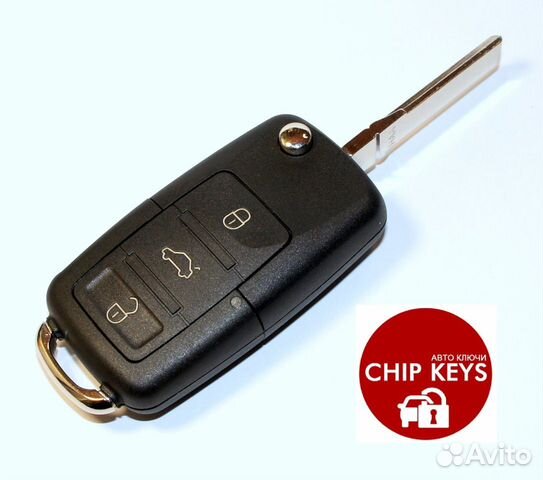 Ключ Шкода Октавия / Skoda Octavia, Fabia. 433Мгц