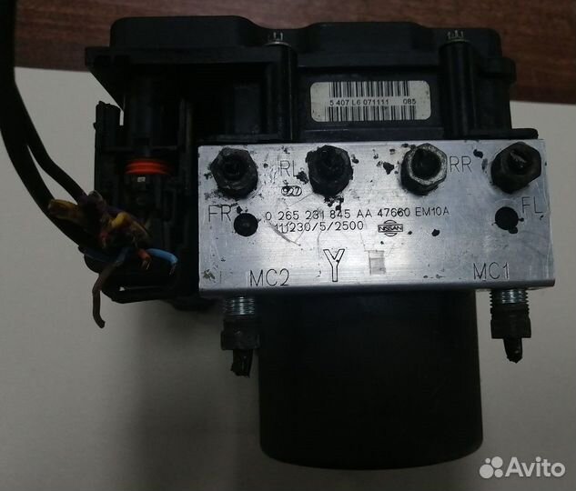 Блок абс ниссан тиида C11