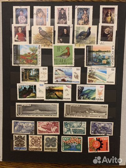 Почтовые марки Польша, Монголия