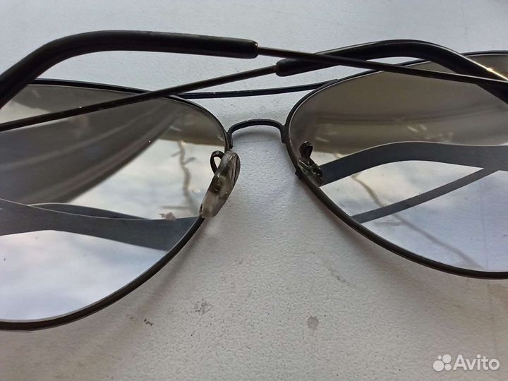 Очки ray ban мужские оригинал Б/у серые