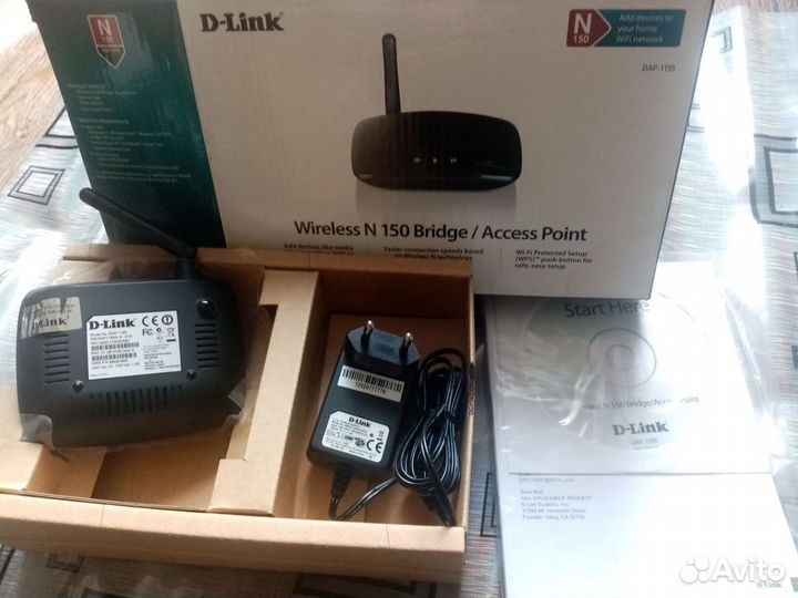 Роутер d link wireless n150 bridge access point