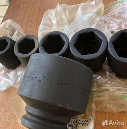 Комплект ударных дюймовых головок ozat