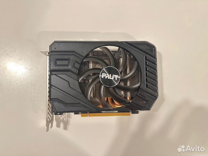 Видеокарта Palit Geforce GTX 1660 SuperStorm X 6GB