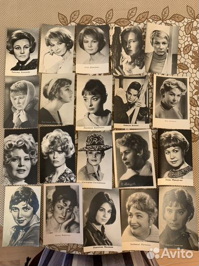 Открытки актеров 2