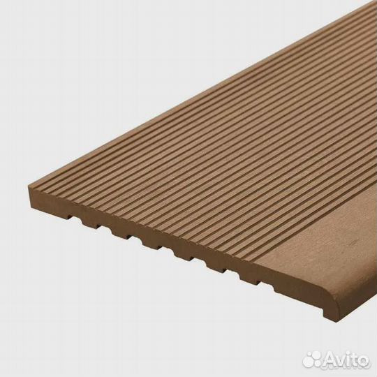 Полнотелые ступени и лестницы из дпк