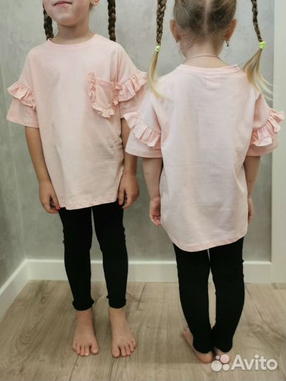 Футболка zara для девочки