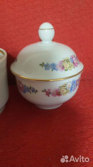 Две фарфоровые шкатулки. гдр