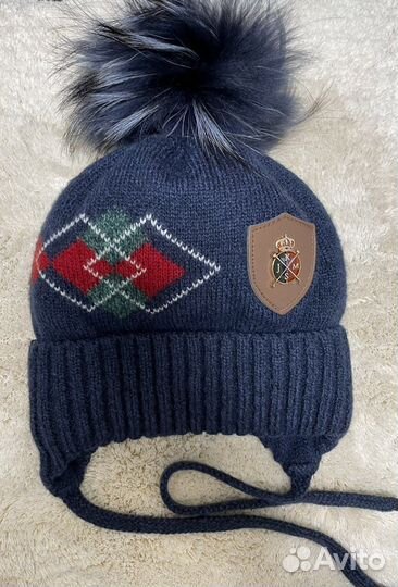 Шапка зимняя для мальчика