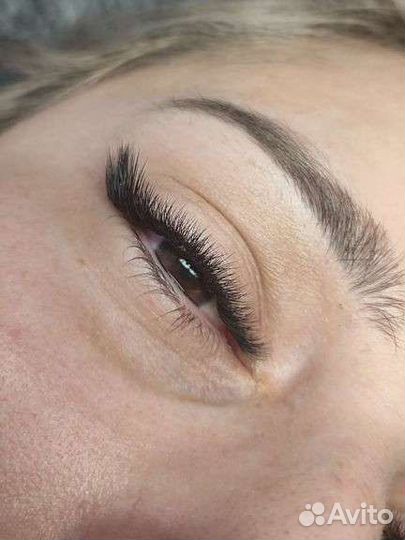 Наращивание ресниц, обучение, бровист