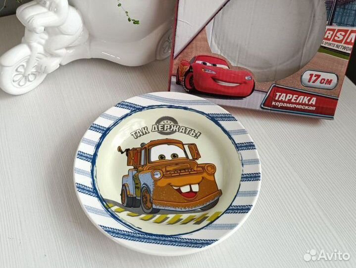 Набор детской посуды керамика