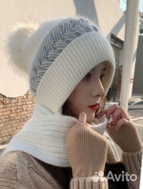 Шапка зимняя женская