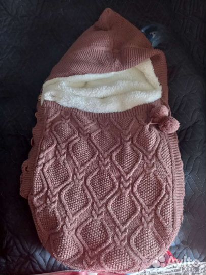 Конверт на выписку для девочки осень