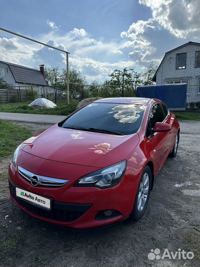 Opel Astra GTC 1.4 AT, 2013, 173 000 км