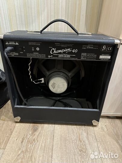 Комбоусилитель fender champion 40