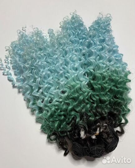 Комплект кудрей для наращивания на брейд