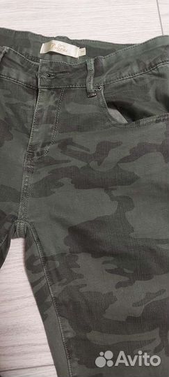 Джинсы хаки