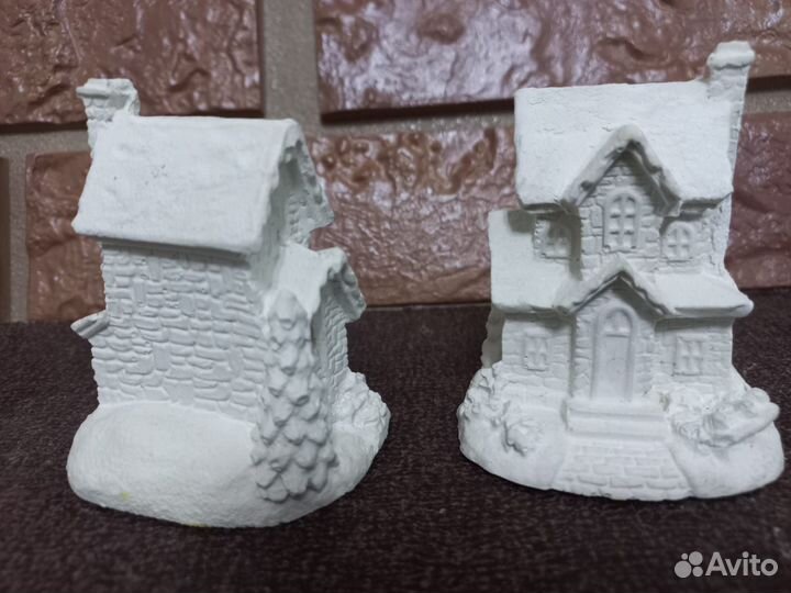 Домик из гипса