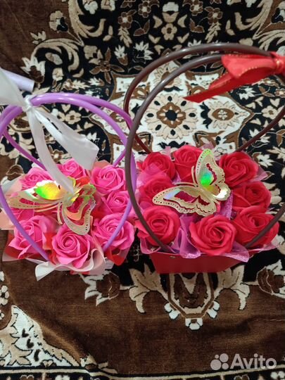 Мыльные розы на 1 сентября