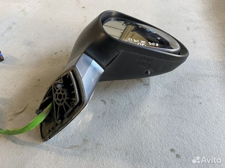 Зеркало правое электрическое Peugeot 308 (T7) I (2